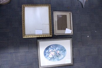 3 Vintage Ornate Frames