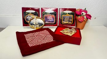 Miscellaneous Collectible Lot  Boyds Bears, Hallmark Victorian Christmas, Bing & Grndahl, And More!