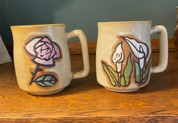 Vintage Mugs , Set Of 2  Made In Japan