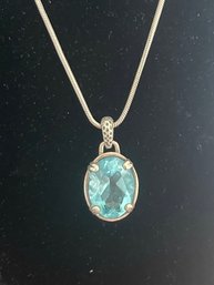 Silpada 925 Silver Pendant And 18 Inch Chain