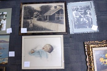 Various Sized Glass Pieces For Frames