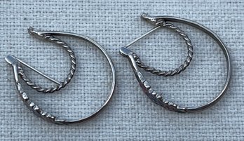 2 Pairs 925 Silver Earrings