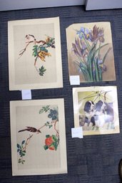 Vintage Art Prints, Tung-Lai-Chen Chinese Watercolor, Gvoni, BEACH BUDDIES