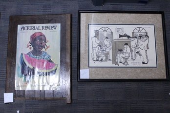2 Art Prints, Nell Hott, William Sorrow