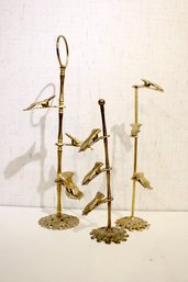 Vintage, Andrea By Sadek, Brass Hand Clip Stands