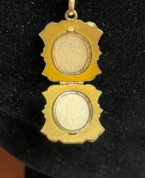 Gold Filled Locket And Chain