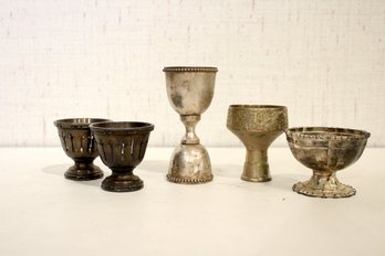 Vintage Silver Plated Small Goblets, Avon