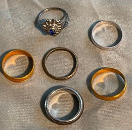 6 Metal Rings