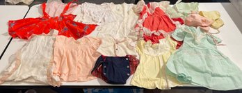 Vintage Toddler Dresses, Outfits  And Bonnets