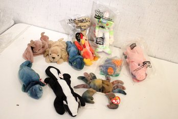 Ty Beanie Babies, Teenie Beanie Babies, Vintage Burger King, McDonalds Plush Toys