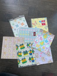 Vintage Wrapping Paper Lot