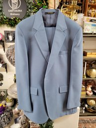 Light Blue Mens Suit