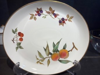 Royal Worcester Porcelain Evesham Pattern 11' Oval Serving Platter