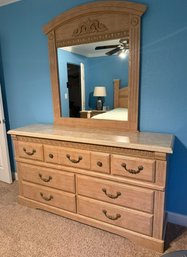 Ashley Catalina Dresser With A Large Ornate Mirror