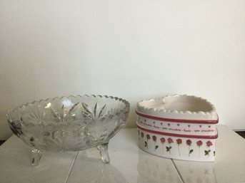 2 Candy Dishes