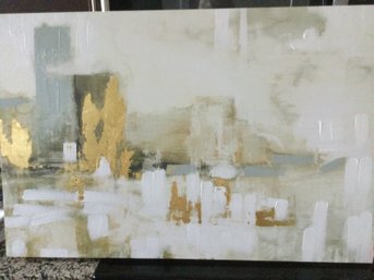 Abstract Cityscape Painting