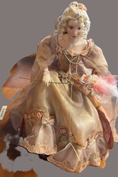 Franklin Mint Cinderella After The Ball Porcelain Doll