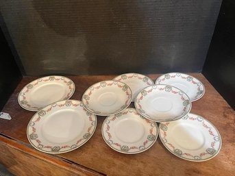 Vintage Limoges China Bread Plates Set Of 8