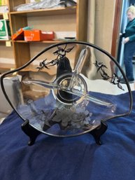 Viking Glass Epic Oblong Bon Bon Relish Dish