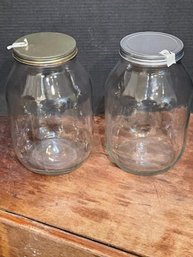 2 Gallon Glass Jars With Lids