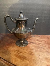Vintage FB Rogers Silver CO Silver Plated Ornate Coffee Pot