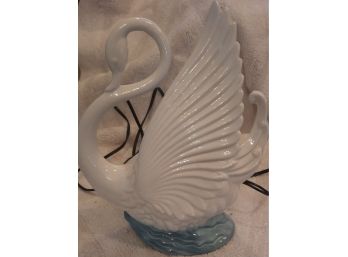 Vintage 1950's Swan Table/Night Light/Planter