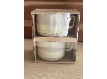 2 New In Box Mugs