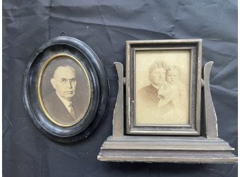 2 Vintage Framed Photos