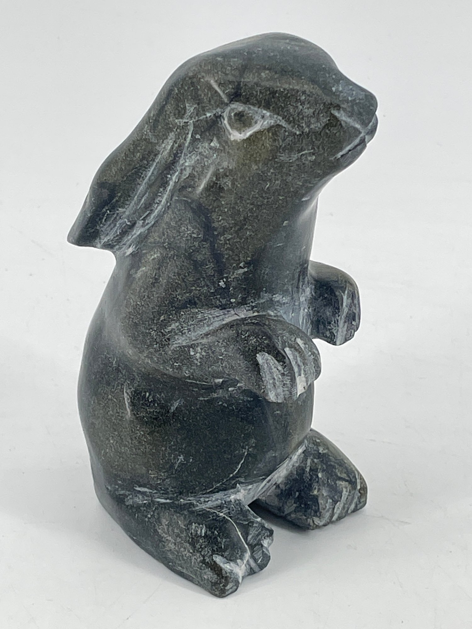 Hand-carved Soapstone Rabbit #171579 | Auctionninja.com