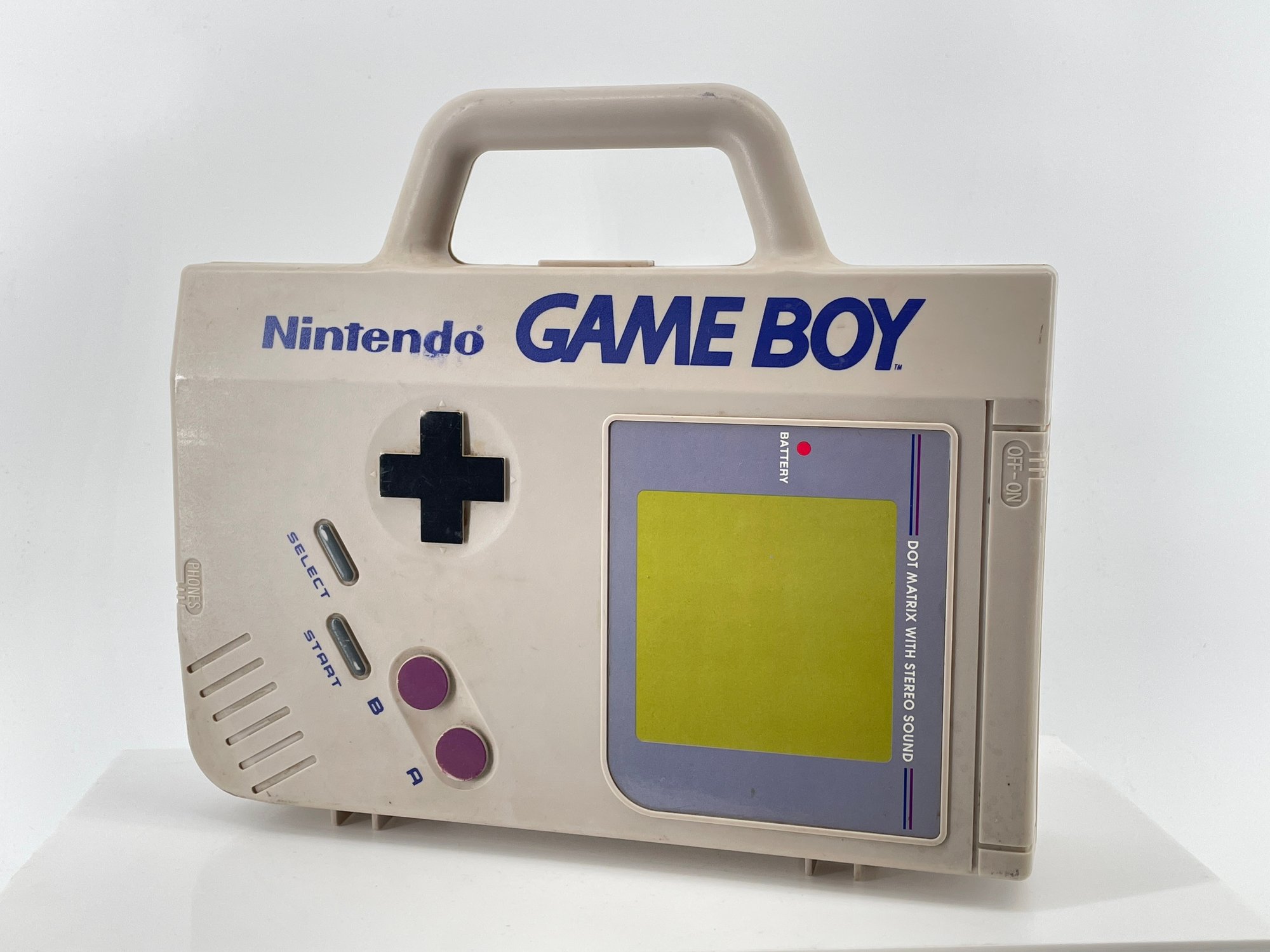 Original Nintendo Game Boy (DMG001 Model) Handheld Console, With Carry