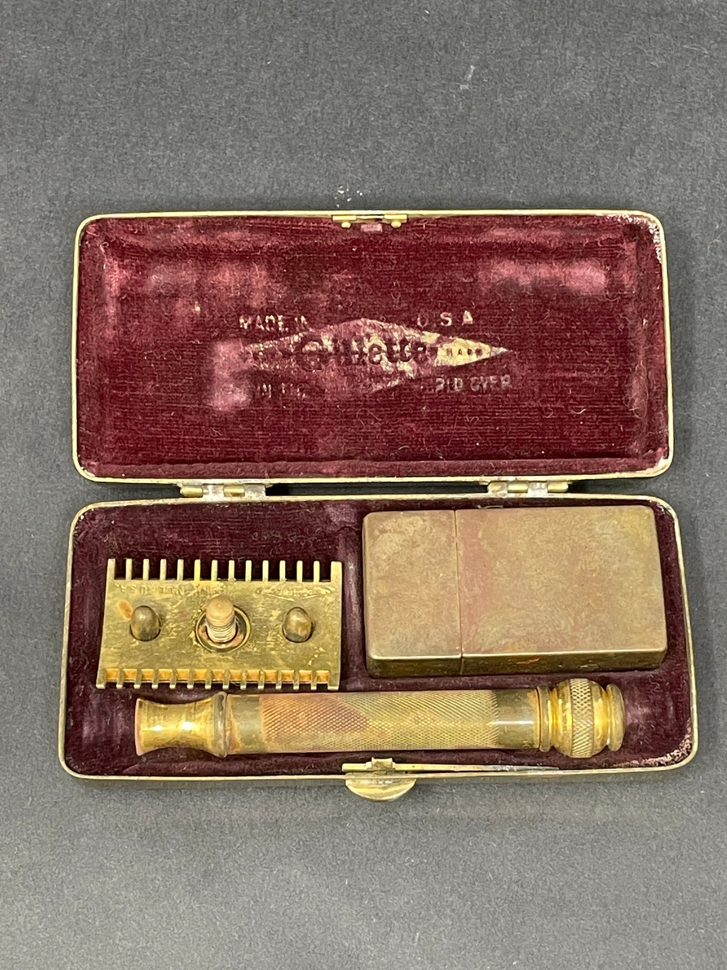 Gillette Razor Rare Antique Gillette Safety Razor #137883 | Auctionninja.com