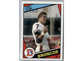 1984 Topps John Elway RC, Denver Broncos