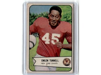 1954 Bowman Football #102 Emlen Tunnell
