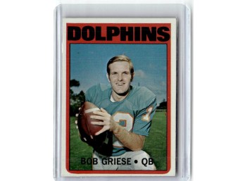 1972 Topps Football Bob Griese