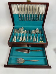 Sterling Silver Flatware Set In Box (63.4oz) Not Including Handles