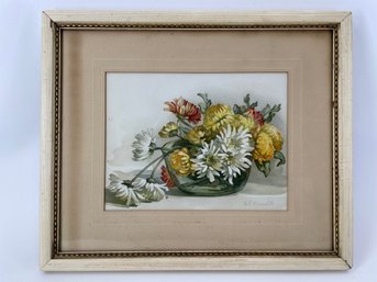 Chrysanthemums By A.R. Nowell Print