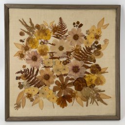 Framed Pressed Flower Art