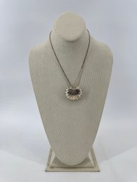 Sterling Shell Necklace, 17.62