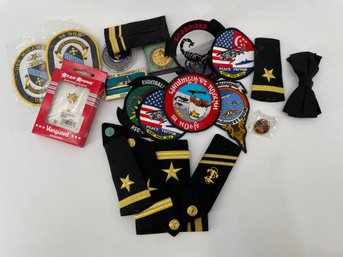 Vintage Military Uniform Patches And More Lot