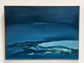 Oil On Board, Landscape, Signed James Stawarky