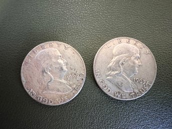 1963 Franklin Half Dollars