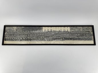 Vintage Panoramic Photograph Titled 'Lower Merion Senior Class 1948'