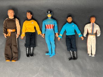Group Of Vintage 1970s Mego Brand Action Figures