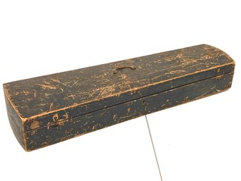 Antique Wooden Casket Violin Case