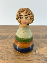 Whimsical Pottery Figurine