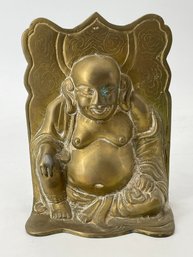 1970's Brass Buddha Bookend
