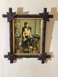 Victorian Frame With Print