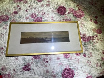 Framed Lighthouse Print