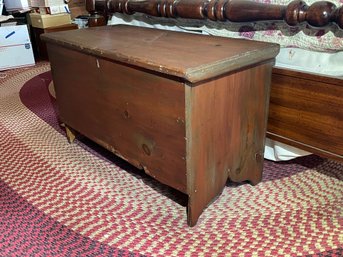 Vintage Wooden Six Board Box