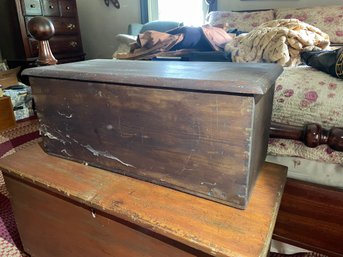 Antique Wooden Tool Box